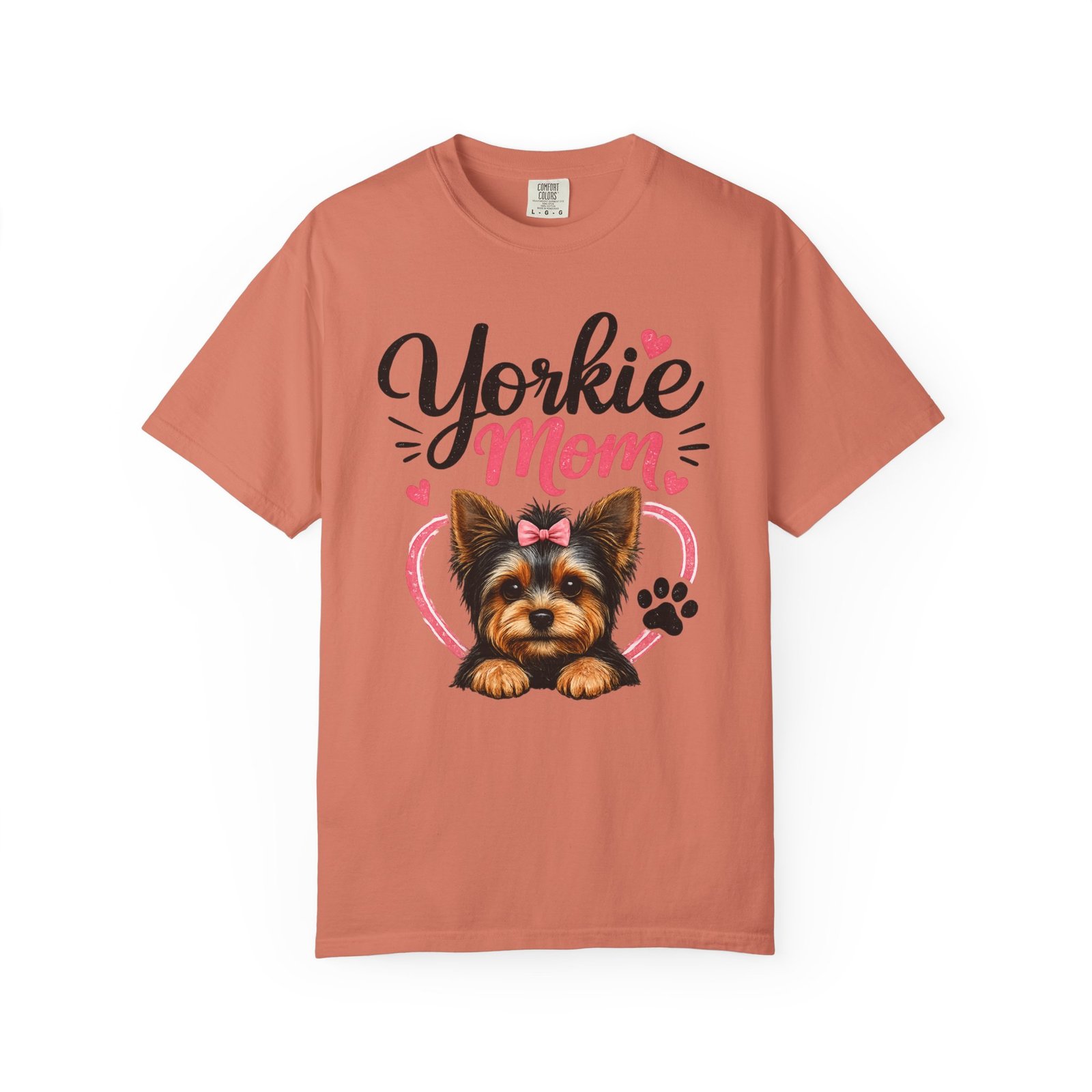 Yorkie Mom T-shirt - Image 10