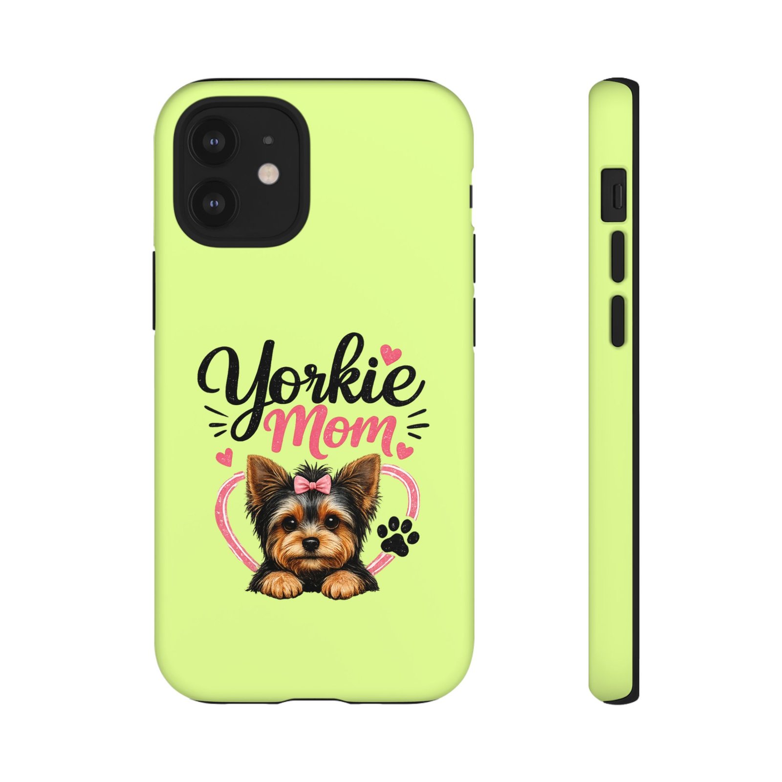 Phone Case — “Yorkie Mom” (green) - Image 21