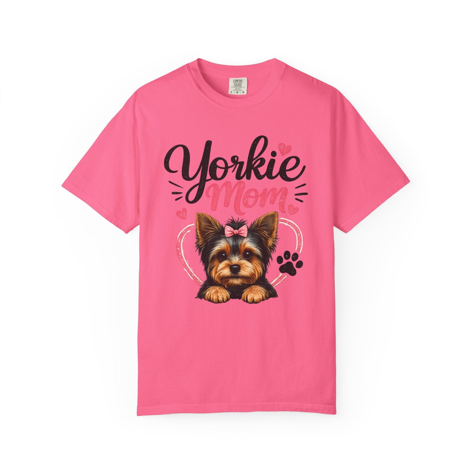 Yorkie Mom T-shirt - Image 19