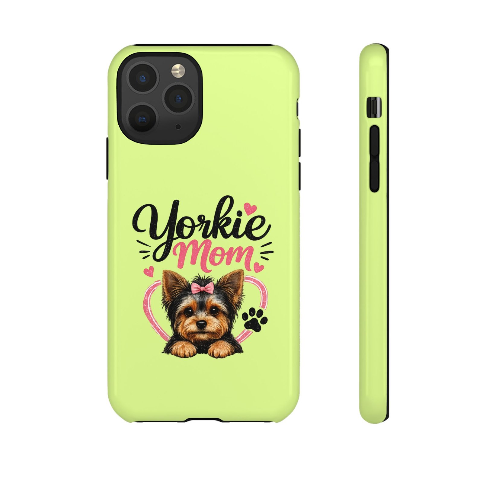 Phone Case — “Yorkie Mom” (green) - Image 16