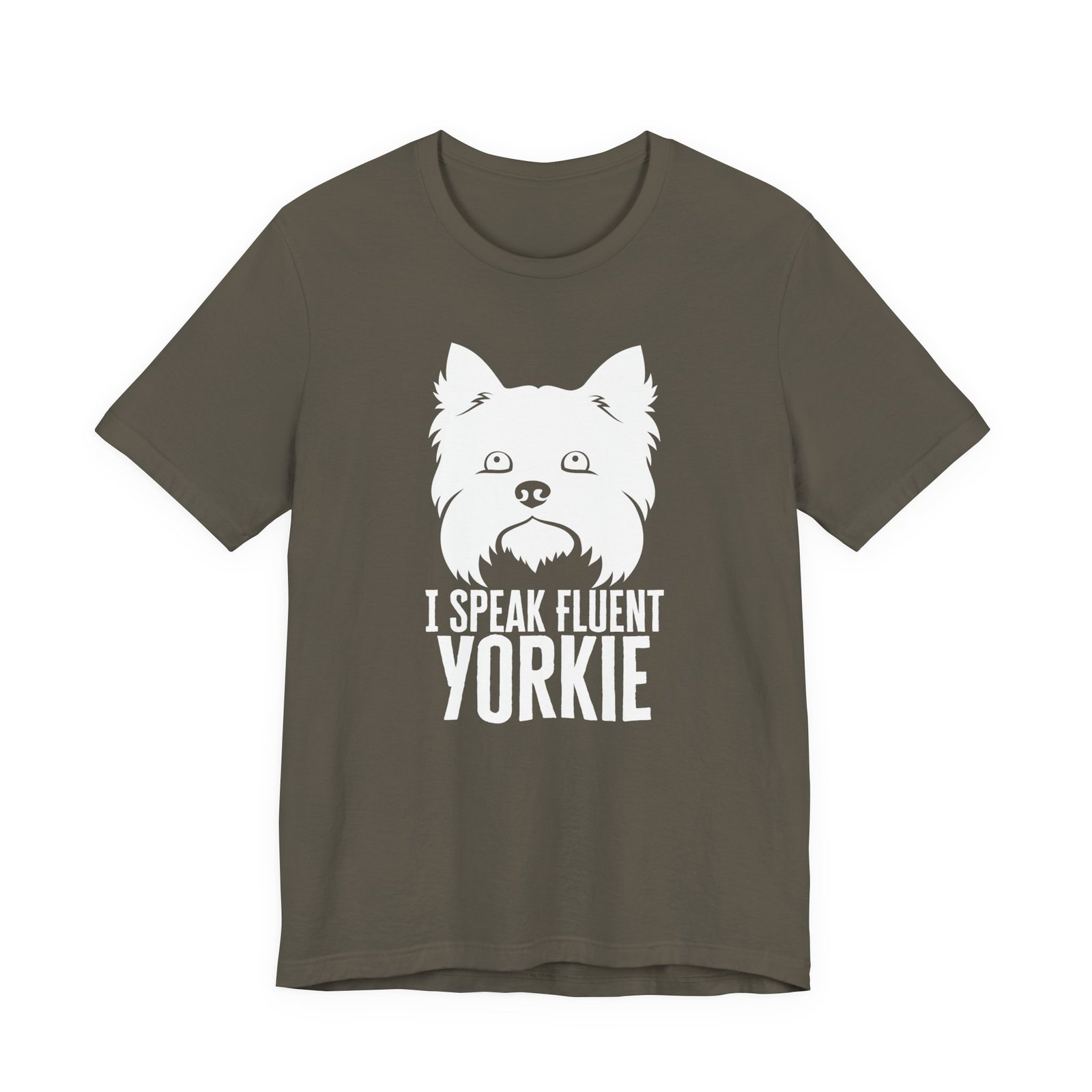I speak fluent Yorkie T-Shirt - Image 4