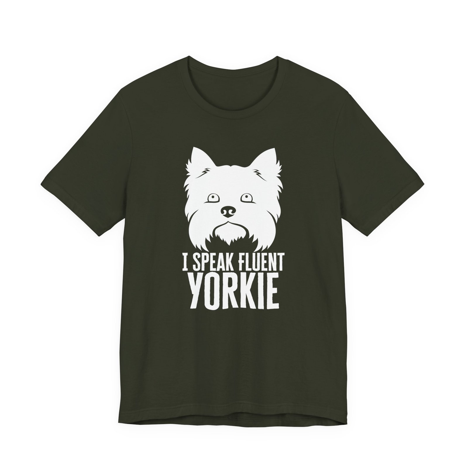 I speak fluent Yorkie T-Shirt - Image 5
