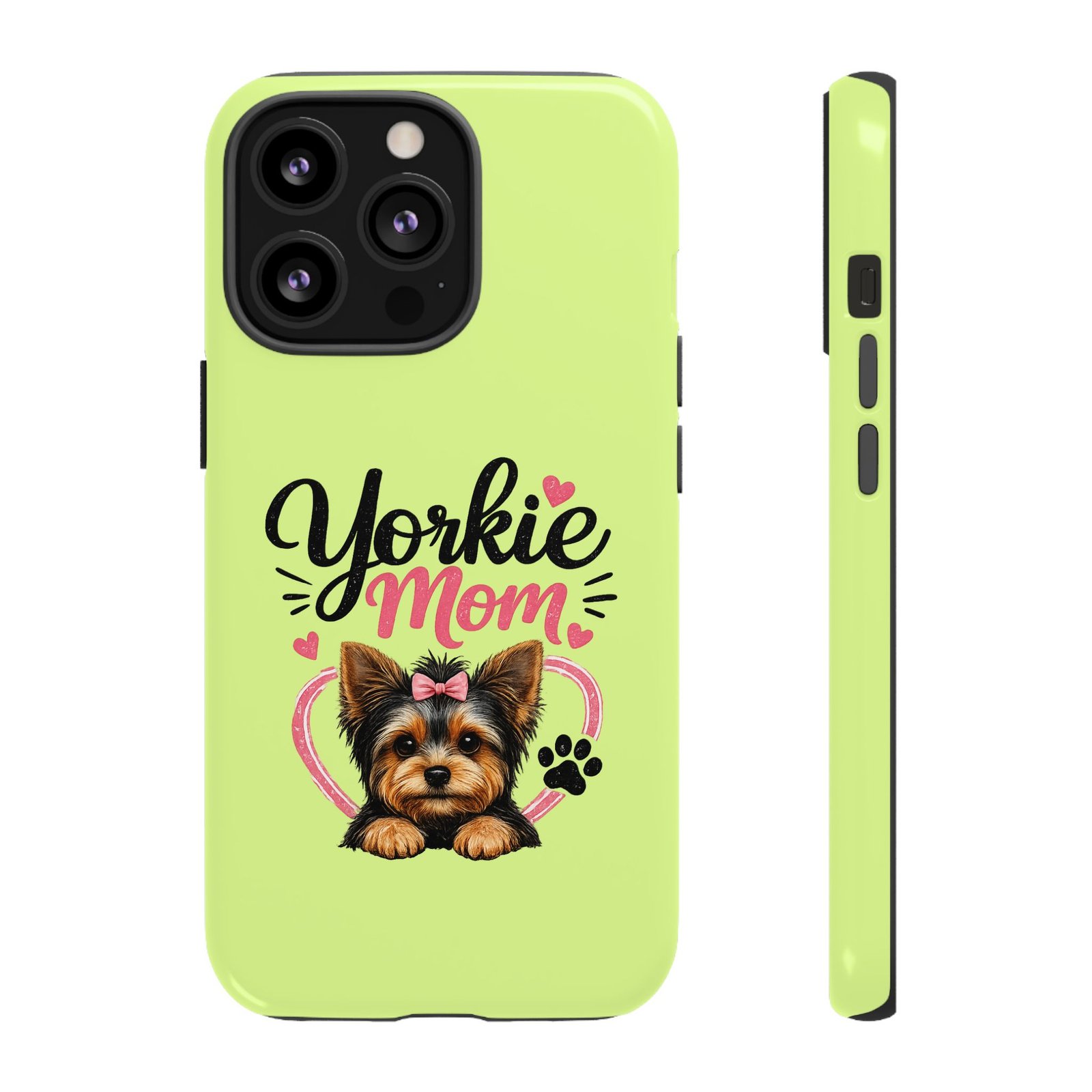 Phone Case — “Yorkie Mom” (green) - Image 31