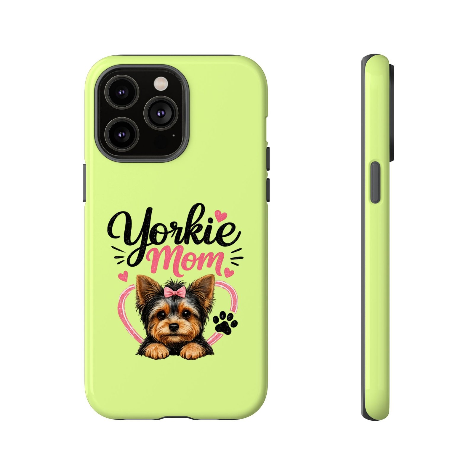 Phone Case — “Yorkie Mom” (green) - Image 41