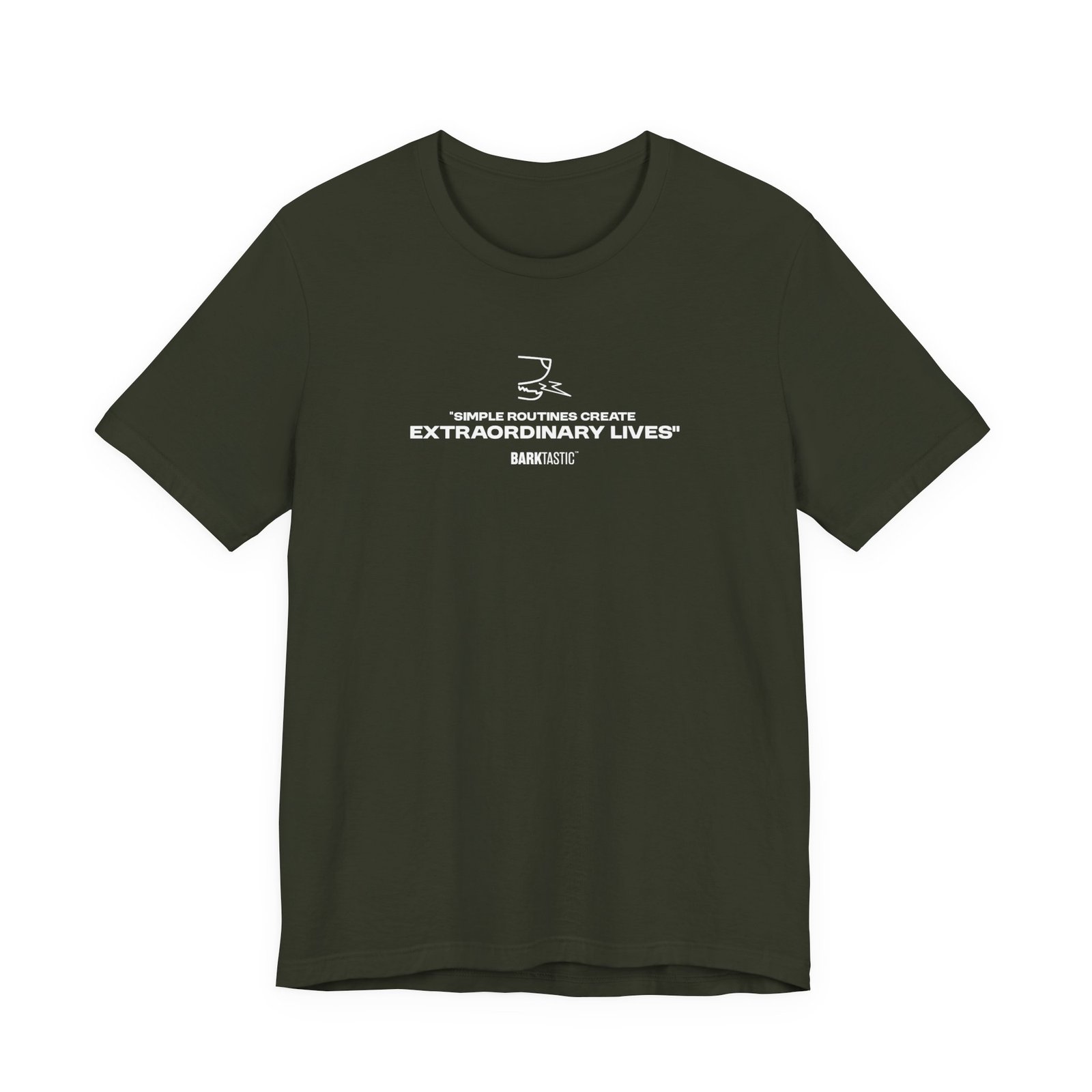 Simple routines create extraordinary lives T-Shirt - Image 6