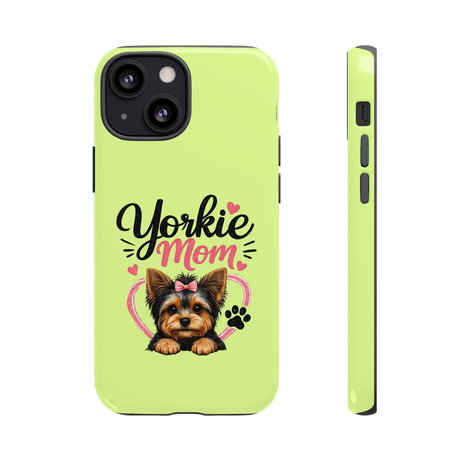 Phone Case — “Yorkie Mom” (green) - Image 29