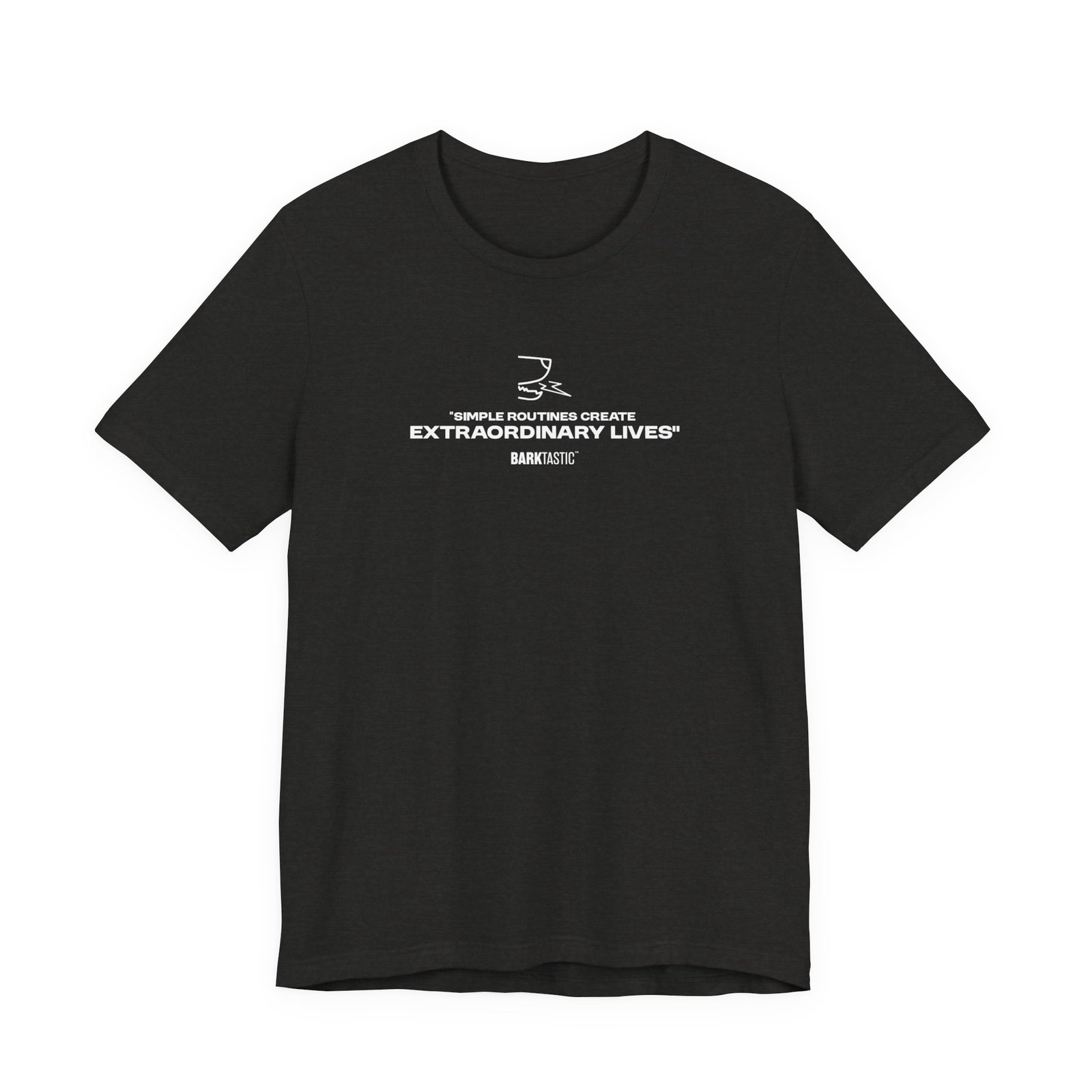 Simple routines create extraordinary lives T-Shirt - Image 4