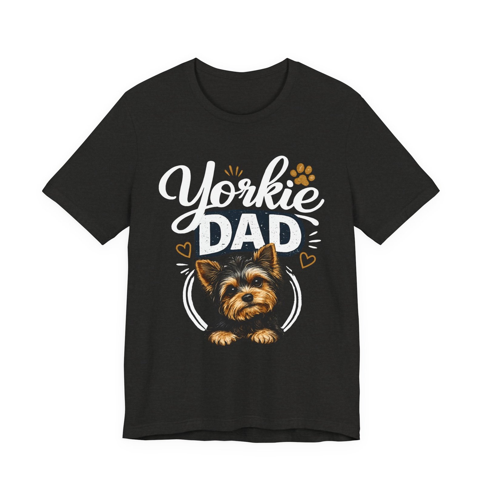 Yorkie Dad T-Shirt - Image 4