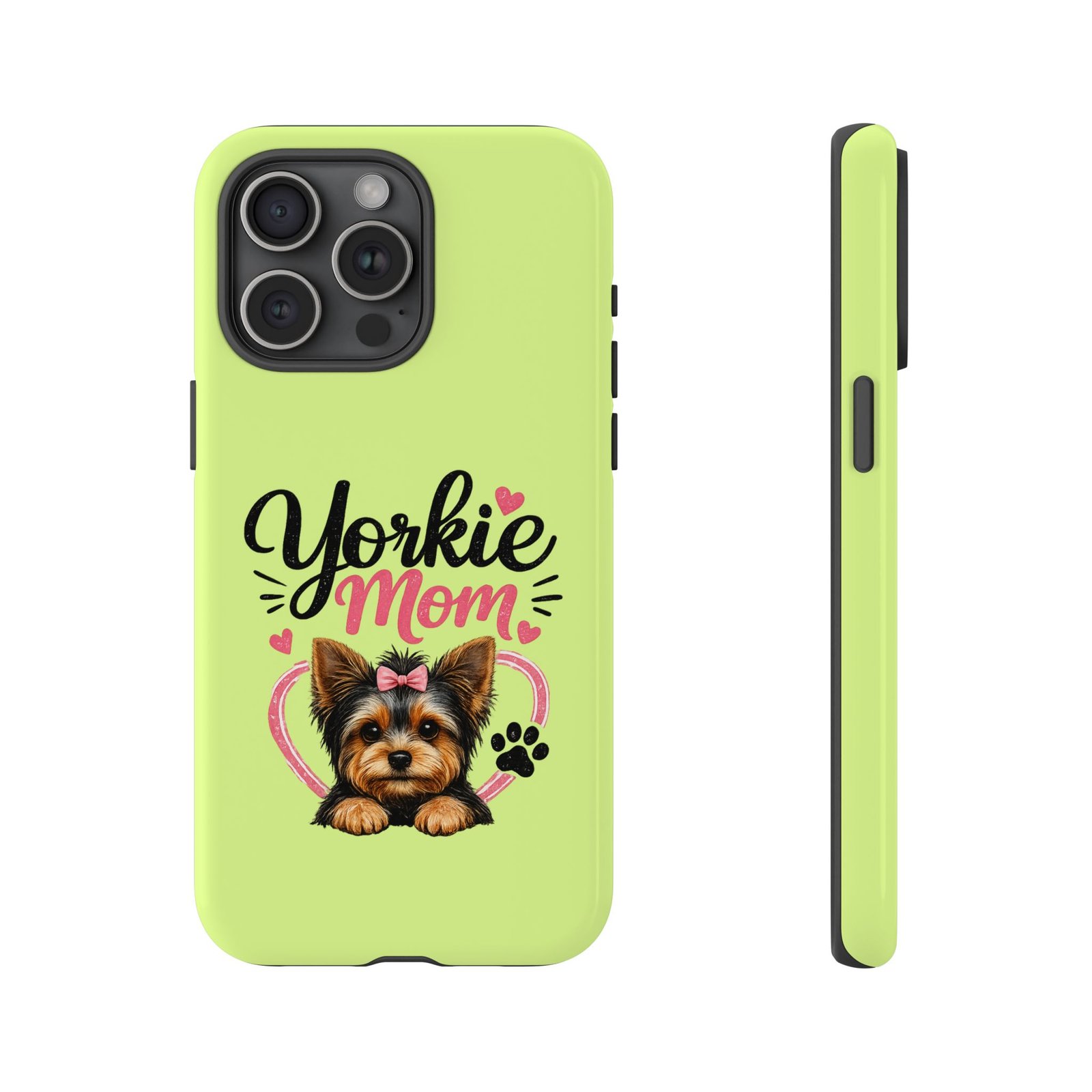 Phone Case — “Yorkie Mom” (green) - Image 49