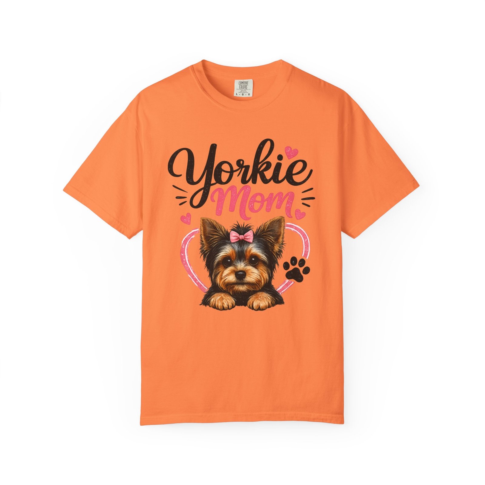 Yorkie Mom T-shirt - Image 7