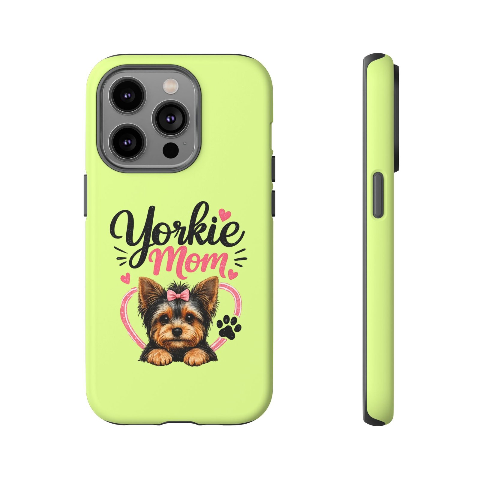 Phone Case — “Yorkie Mom” (green) - Image 38