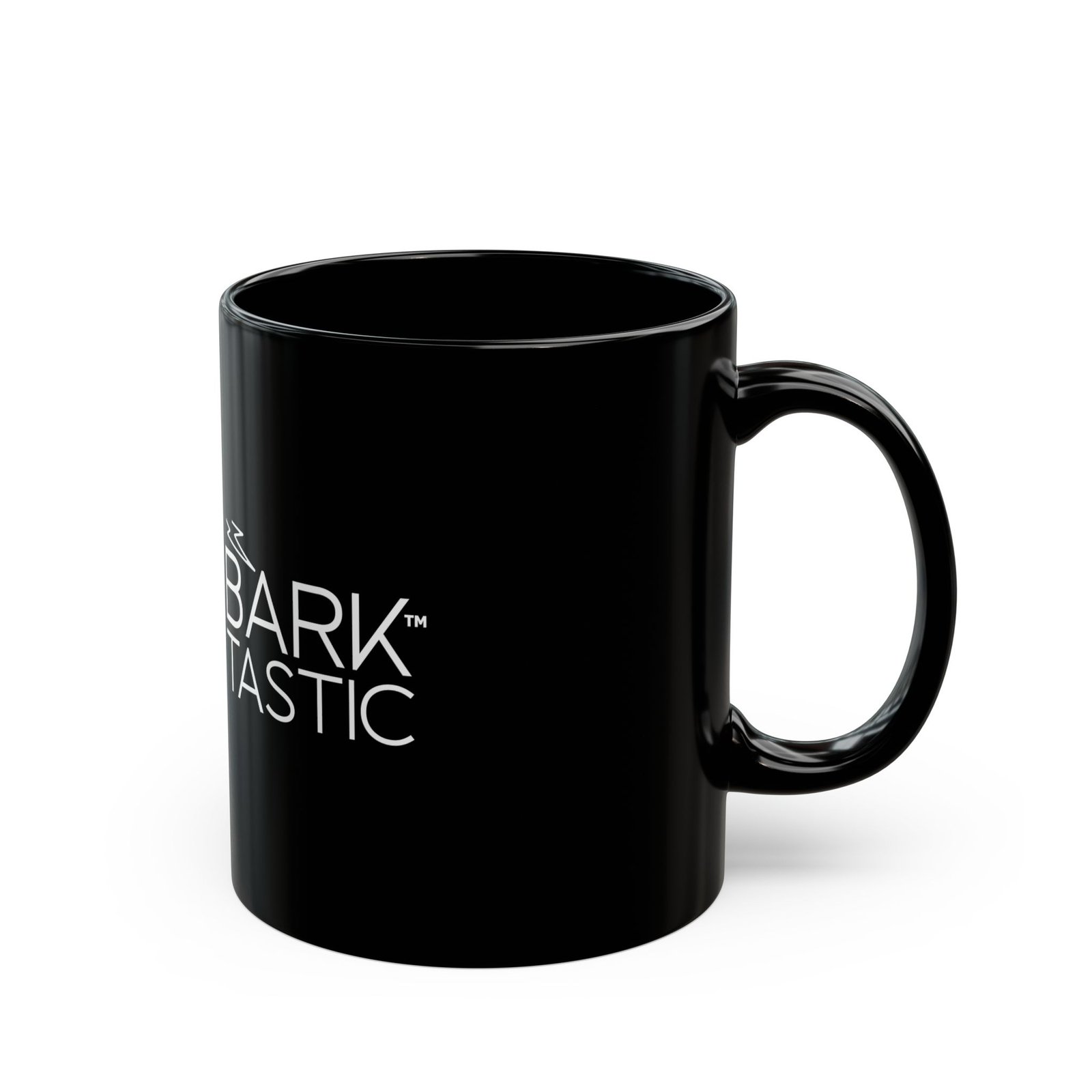 Barktastic Pomeranian Mug – "Small Dog, Big Attitude" Black Coffee Cup (11oz/15oz) - Image 2