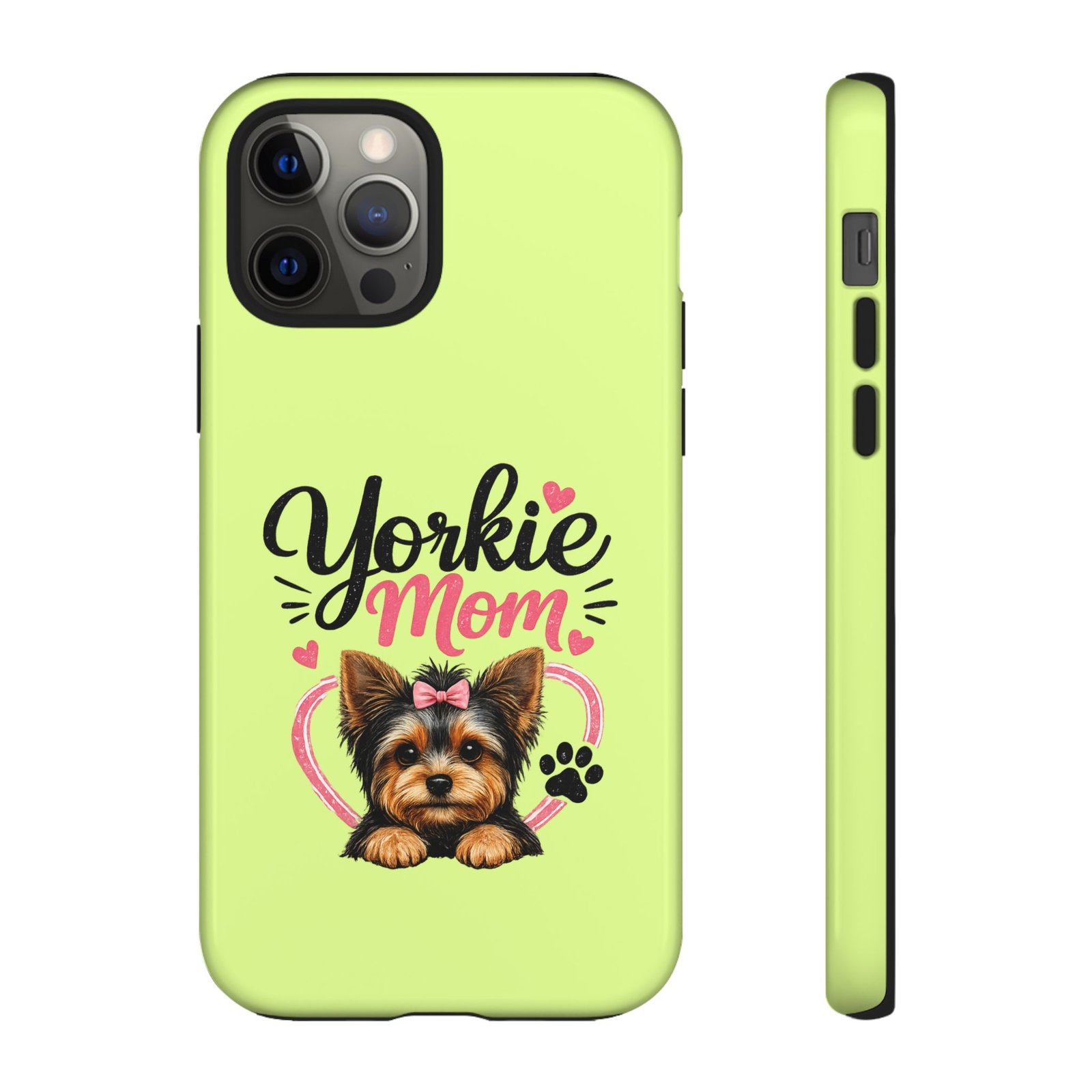 Phone Case — “Yorkie Mom” (green) - Image 24