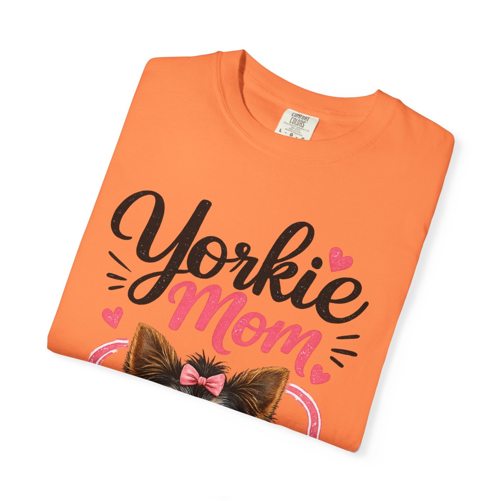 Yorkie Mom T-shirt - Image 8