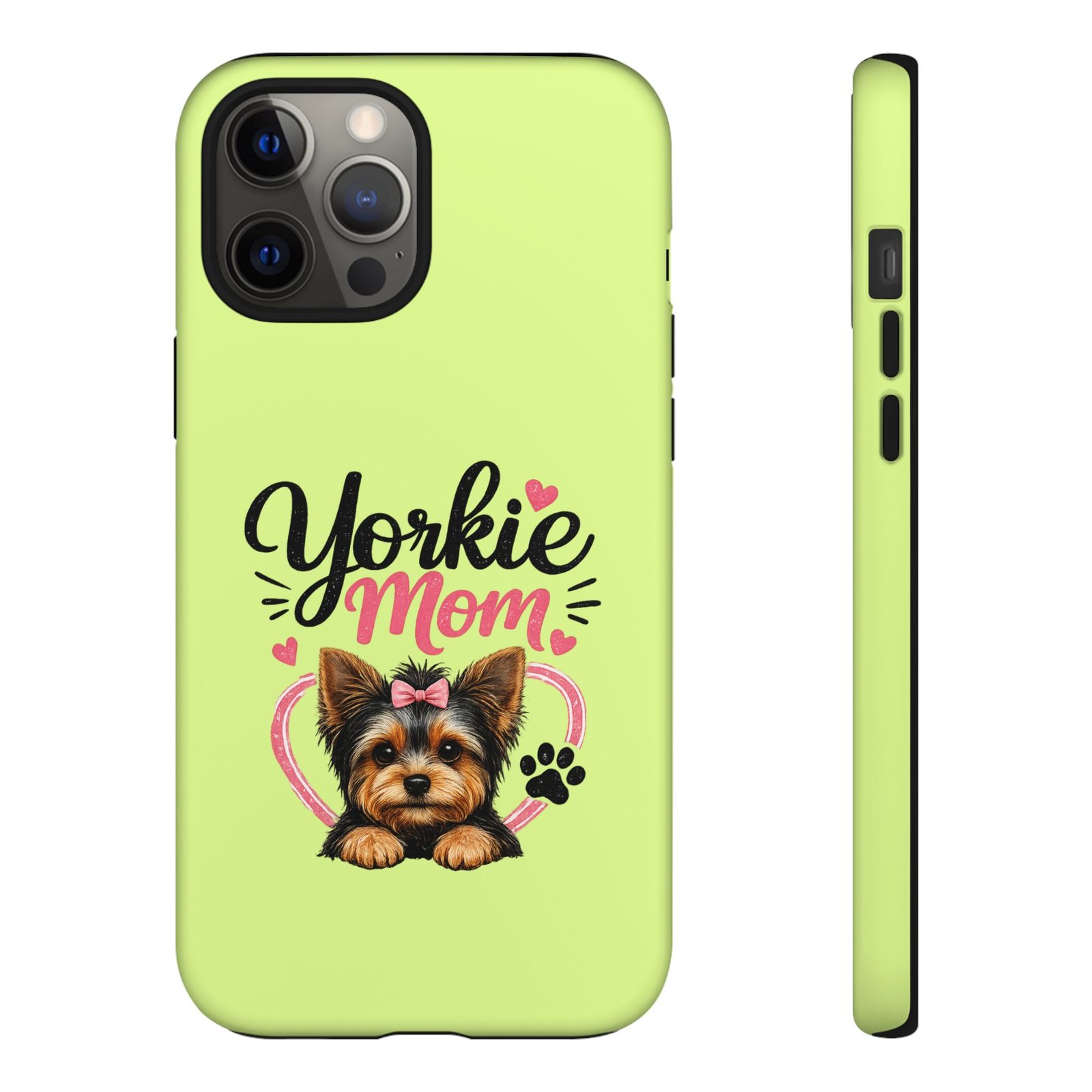 Phone Case — “Yorkie Mom” (green) - Image 26