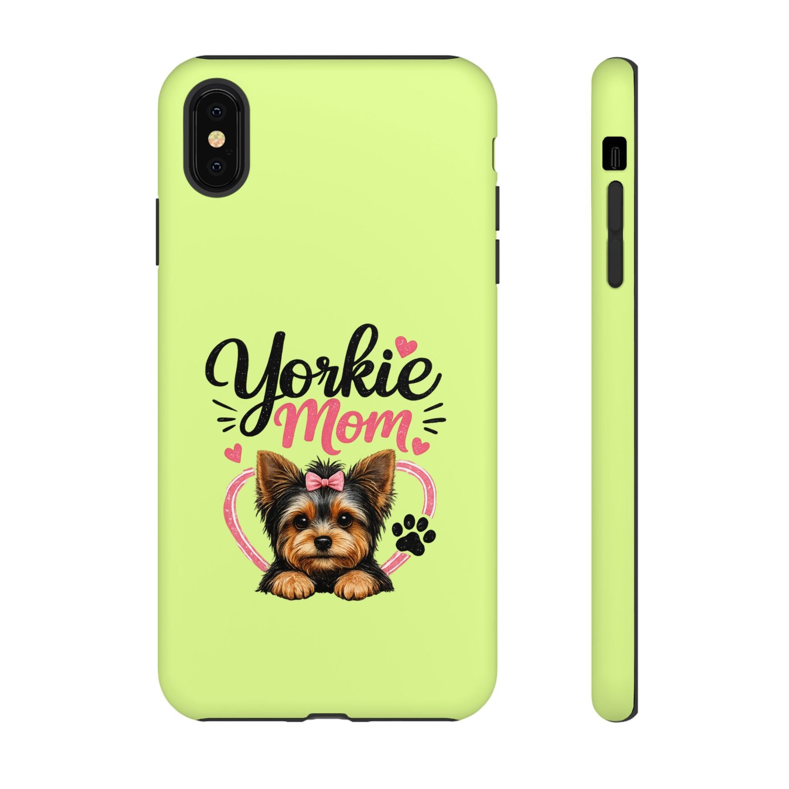 Phone Case — “Yorkie Mom” (green) - Image 13