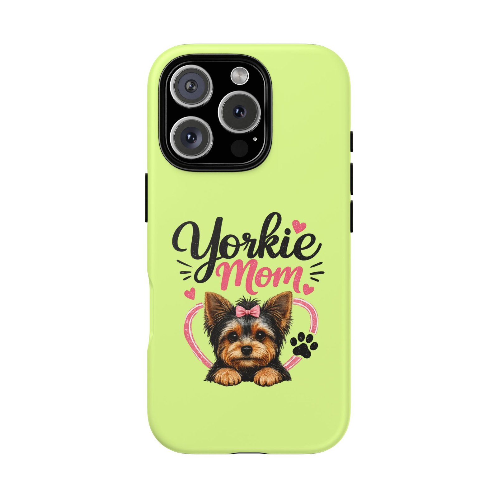 Phone Case — “Yorkie Mom” (green) - Image 56