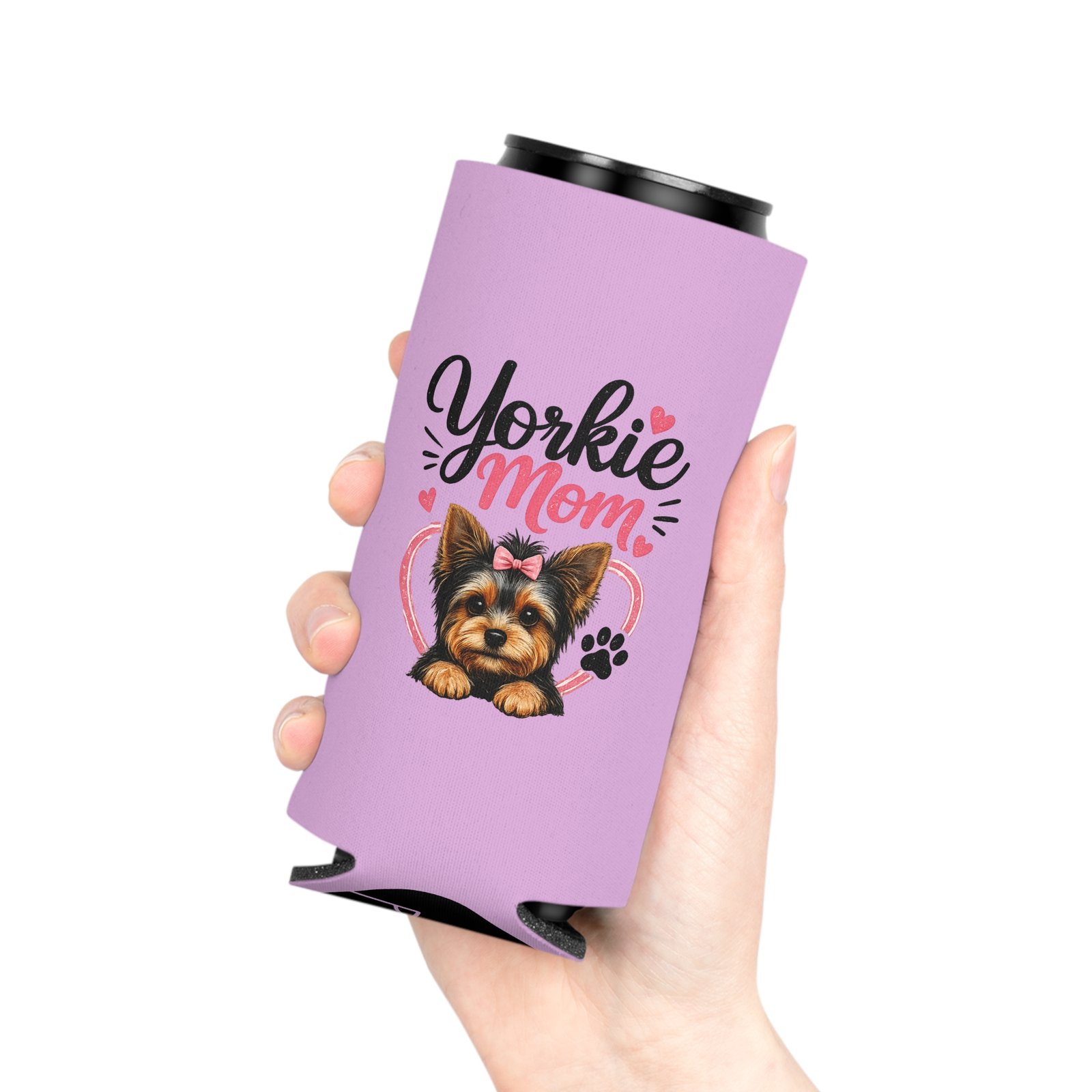 Yorkie Mom Can Cooler - Image 4