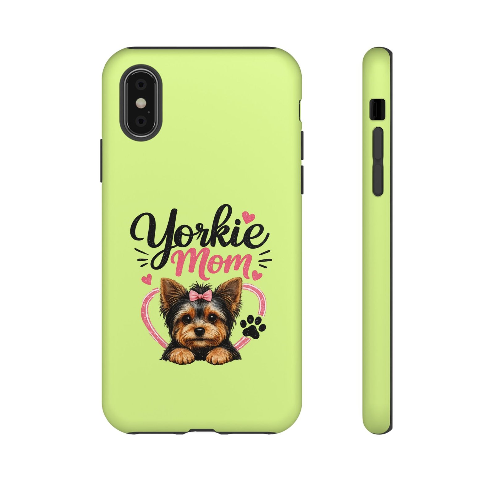 Phone Case — “Yorkie Mom” (green) - Image 11