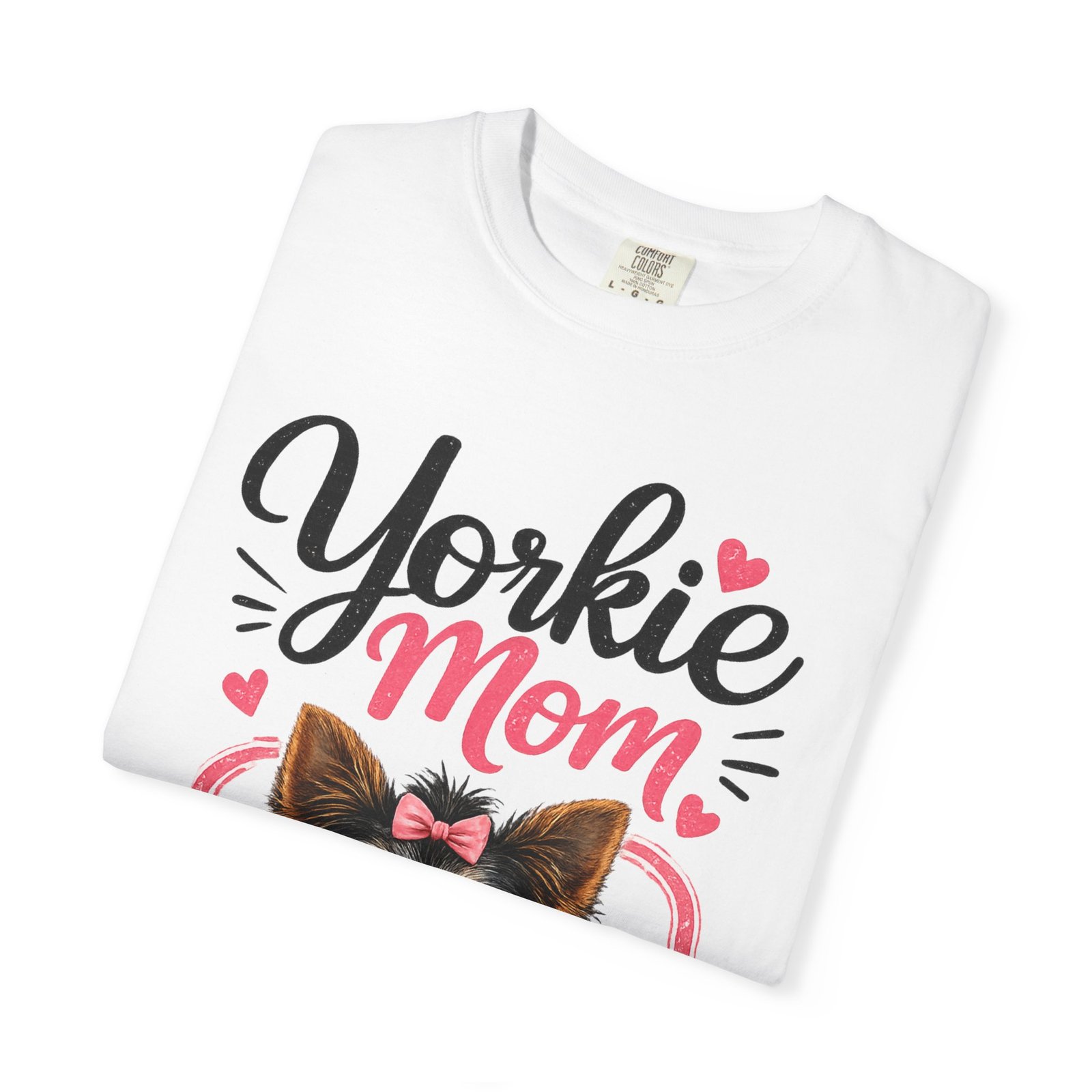 Yorkie Mom T-shirt - Image 5