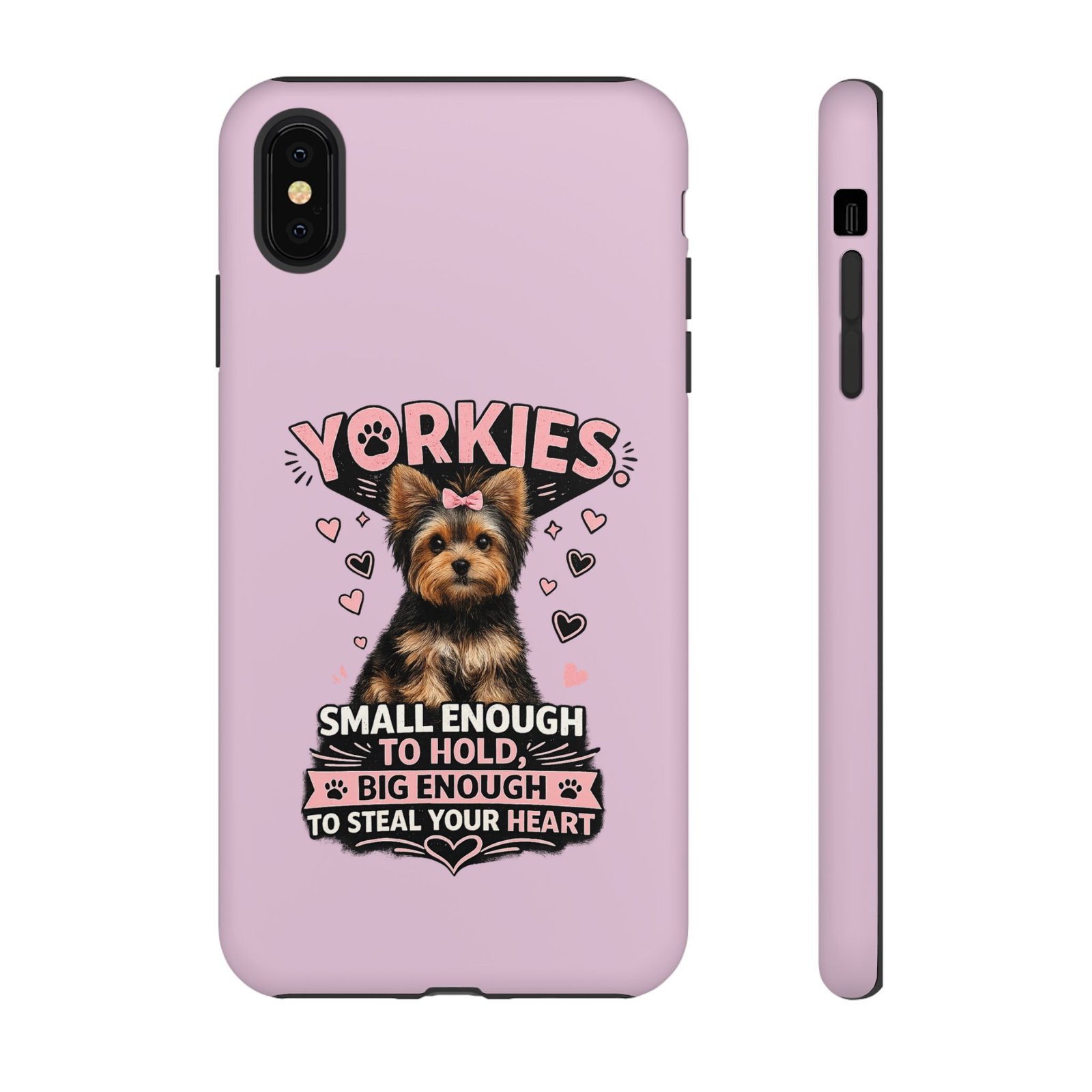 Phone Case — “Yorkies Steal your heart" - Image 12