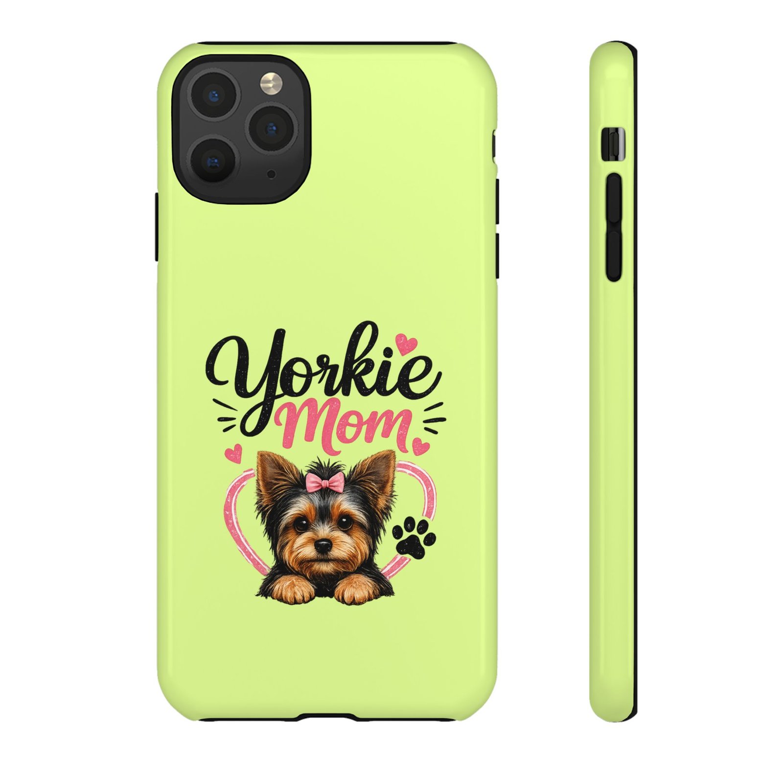 Phone Case — “Yorkie Mom” (green) - Image 18
